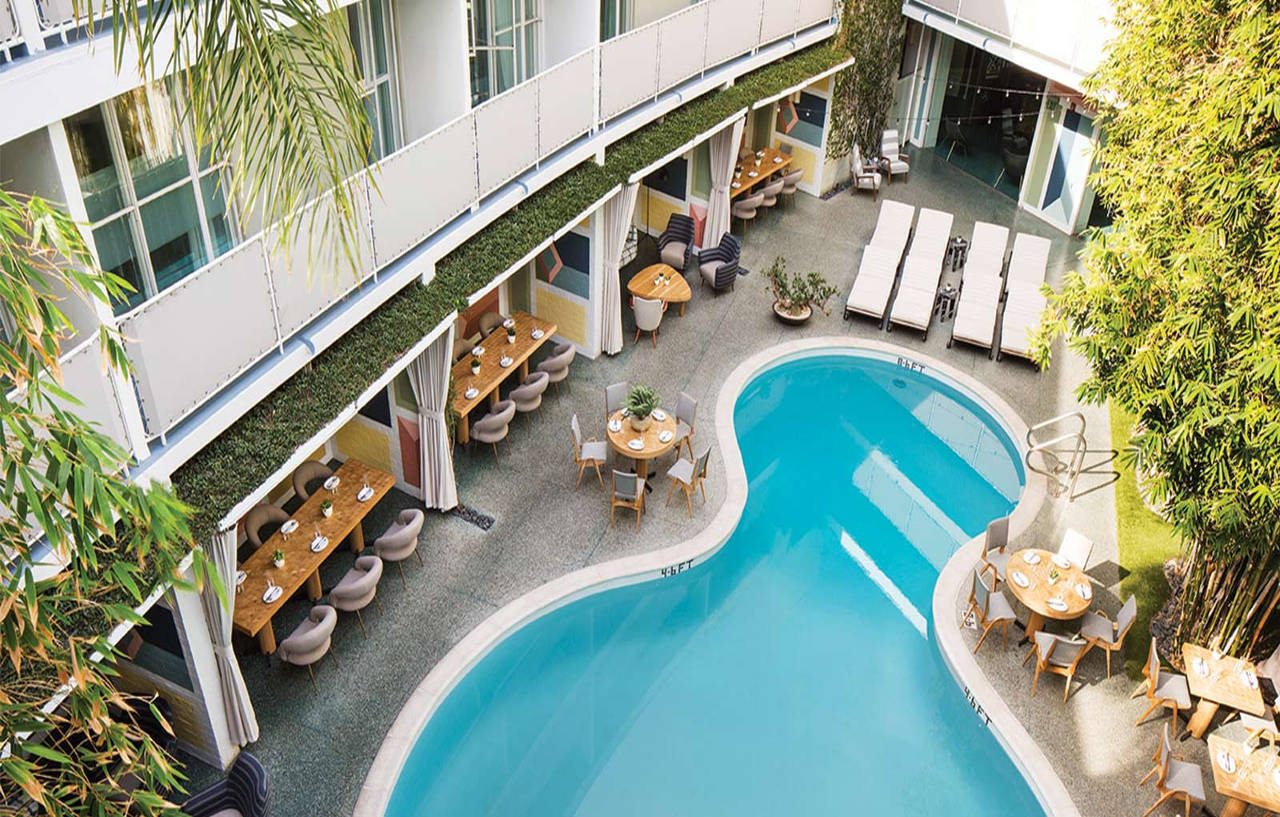 Avalon Hotel Beverly Hills, A Member Of Design Hotels Los Angeles Exterior foto